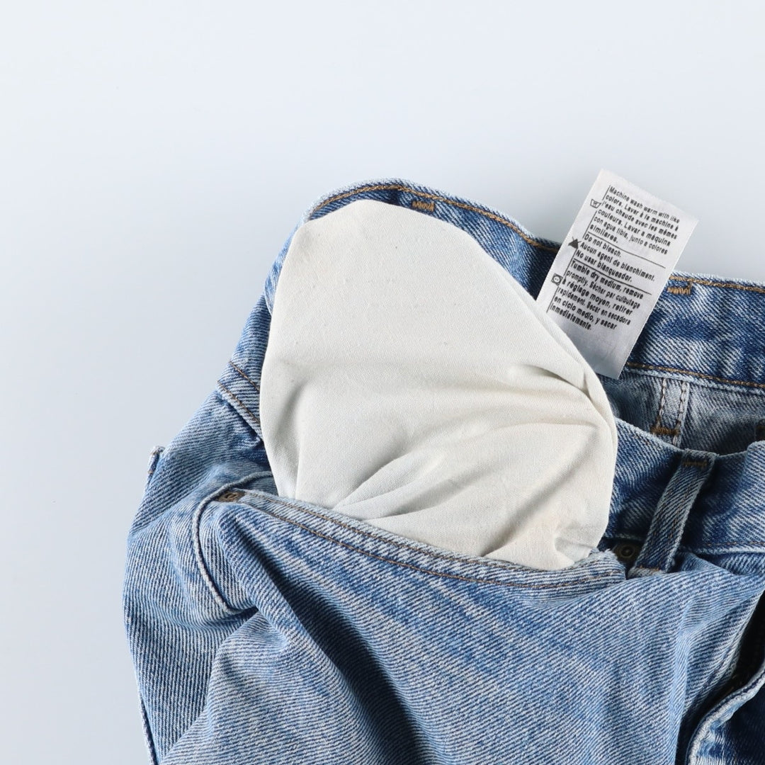 Carhartt Relaxed Fit Tapered Denim Pants for Men, W32 equivalent cotton blue type Vintage Second Hand
