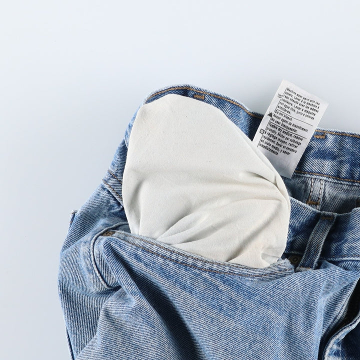 Carhartt Relaxed Fit Tapered Denim Pants for Men, W32 equivalent cotton blue type Vintage Second Hand