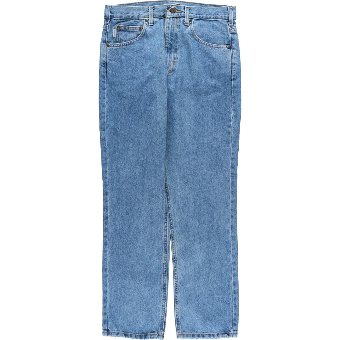 Carhartt Traditional Fit Tapered Denim Pants, Men's, Size W32 cotton blue type Vintage Second Hand