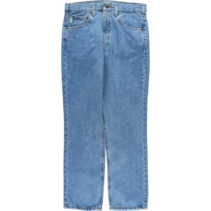 Carhartt Traditional Fit Tapered Denim Pants, Men's, Size W32 cotton blue type Vintage Second Hand
