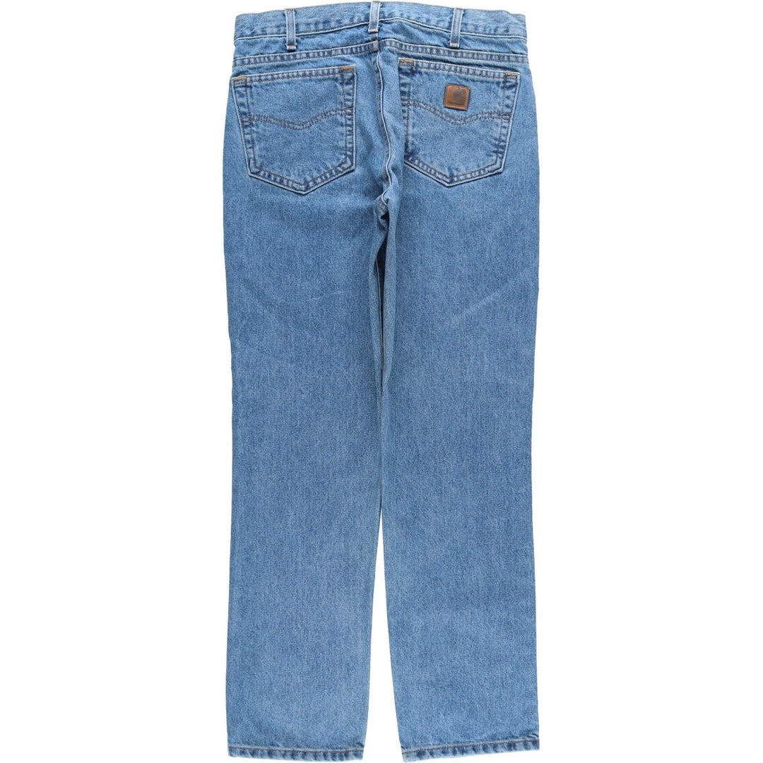 Carhartt Traditional Fit Tapered Denim Pants, Men's, Size W32 cotton blue type Vintage Second Hand