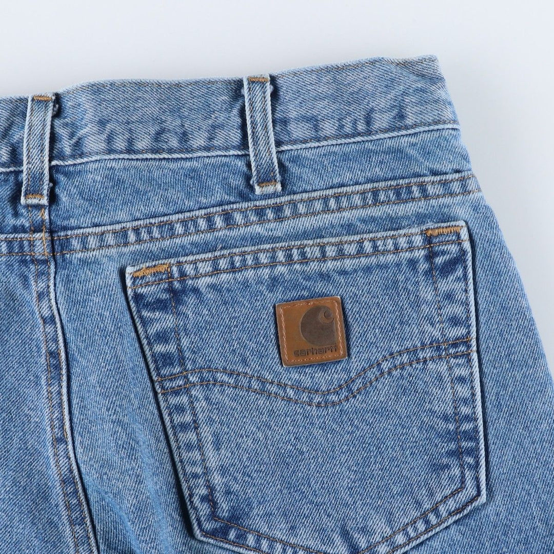 Carhartt Traditional Fit Tapered Denim Pants, Men's, Size W32 cotton blue type Vintage Second Hand