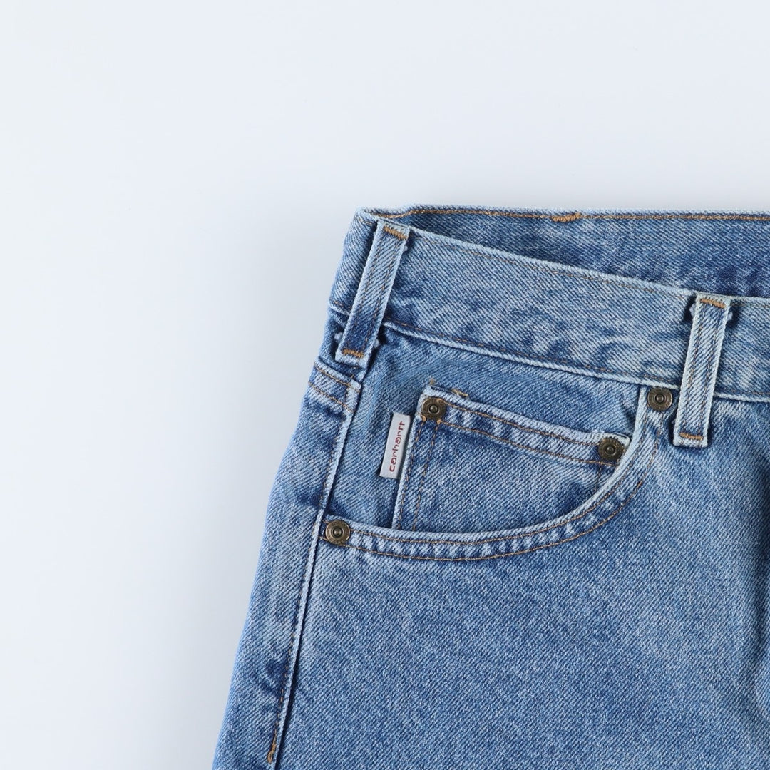 Carhartt Traditional Fit Tapered Denim Pants, Men's, Size W32 cotton blue type Vintage Second Hand