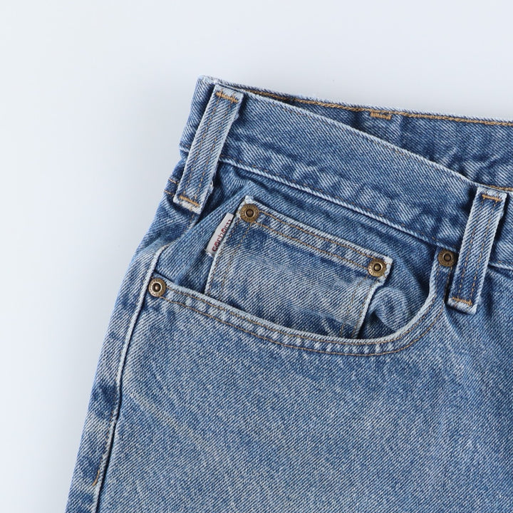 Carhartt Tapered Denim Pants for Men, W35 equivalent unclear blue type Vintage Second Hand