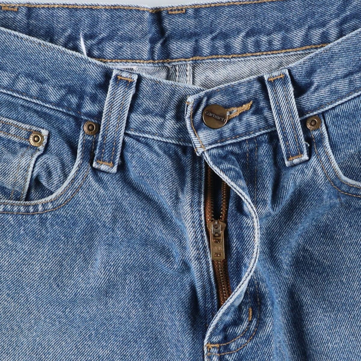 Carhartt Tapered Denim Pants for Men, W35 equivalent unclear blue type Vintage Second Hand