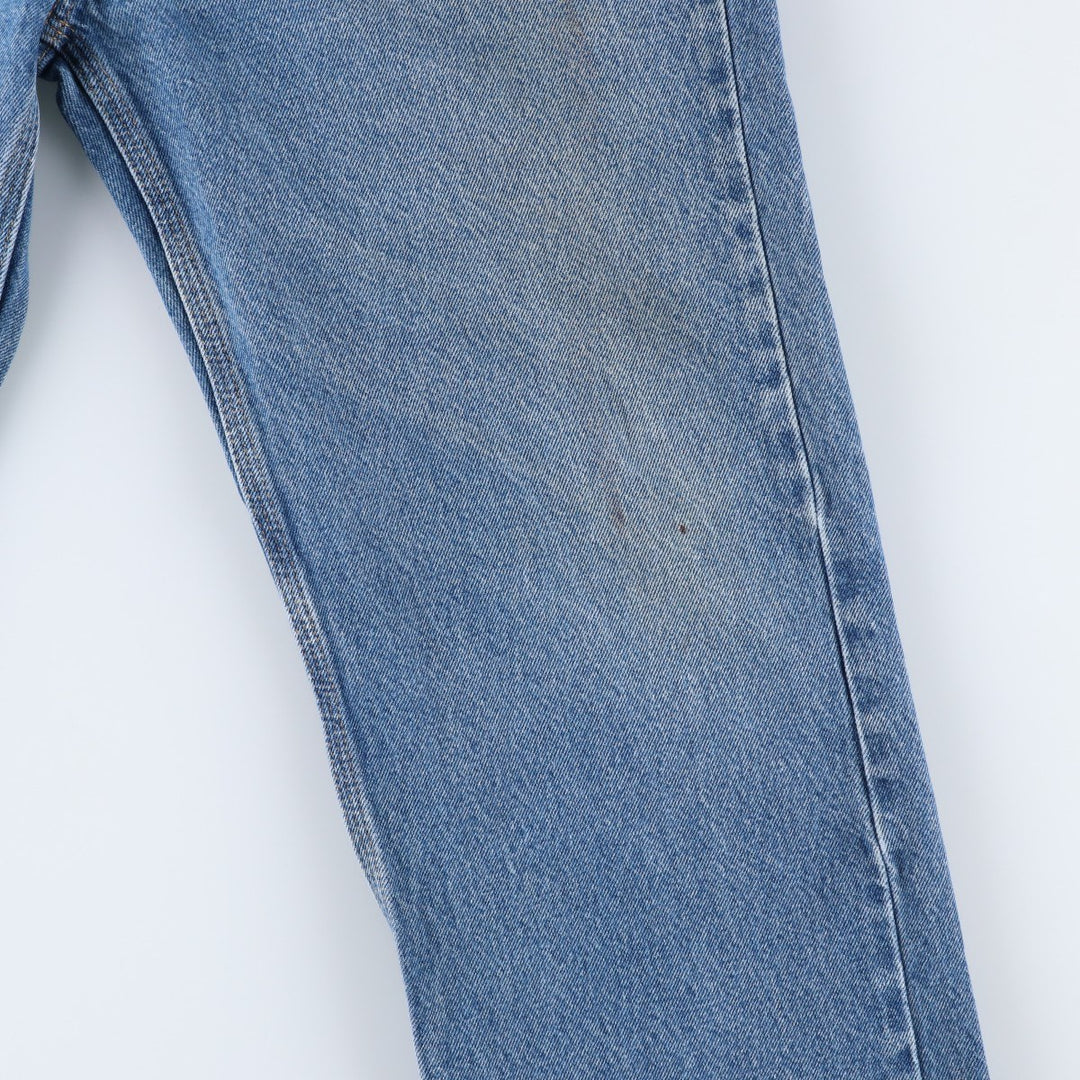 Carhartt Tapered Denim Pants for Men, W35 equivalent unclear blue type Vintage Second Hand