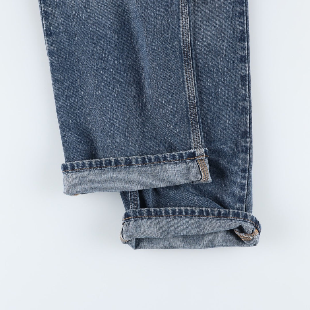 Carhartt Relaxed Fit Tapered Denim Pants for Men, W34 equivalent cotton blue type Vintage Second Hand