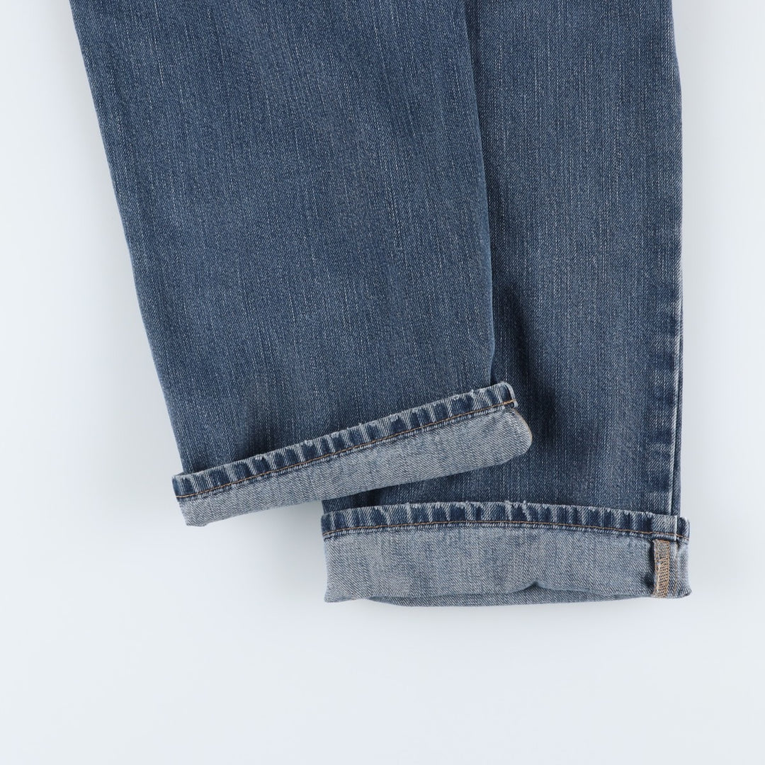 Carhartt Relaxed Fit Tapered Denim Pants for Men, W34 equivalent cotton blue type Vintage Second Hand