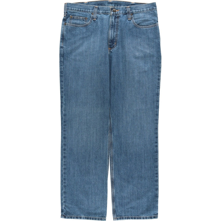 Carhartt Straight Denim Pants for Men, W37 cotton blue type Vintage Second Hand