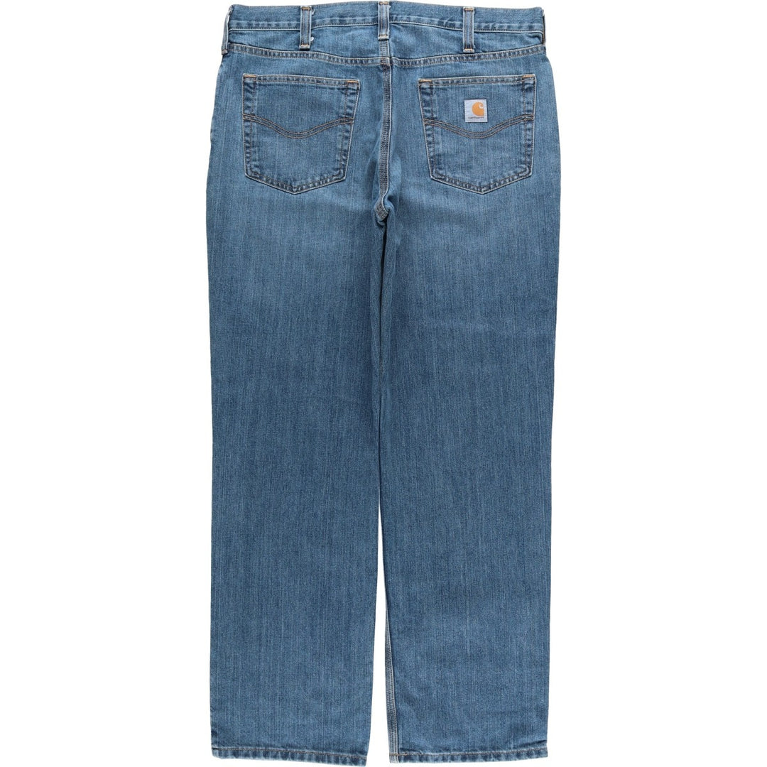 Carhartt Straight Denim Pants for Men, W37 cotton blue type Vintage Second Hand