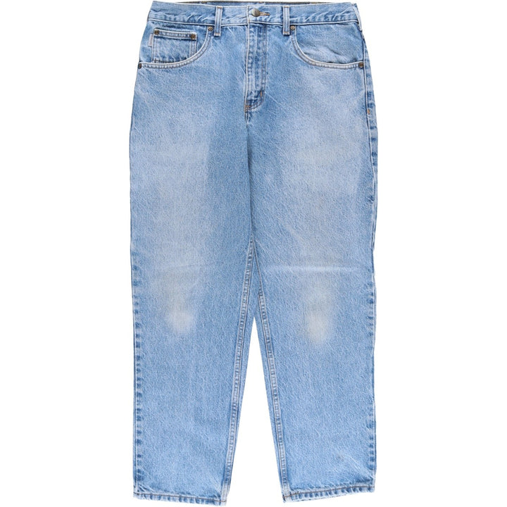 Carhartt Relaxed Fit Tapered Denim Pants for Men, W34 equivalent cotton blue type Vintage Second Hand