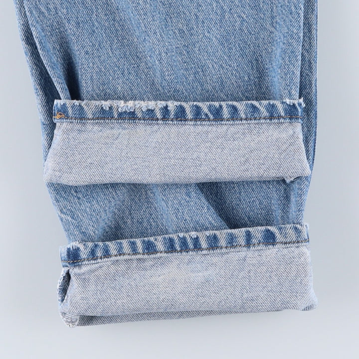 Carhartt Relaxed Fit Tapered Denim Pants for Men, W34 equivalent cotton blue type Vintage Second Hand