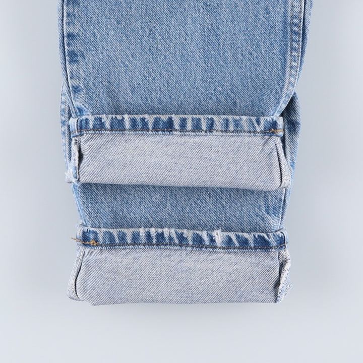 Carhartt Relaxed Fit Tapered Denim Pants for Men, W34 equivalent cotton blue type Vintage Second Hand