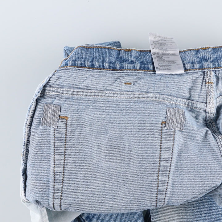 Carhartt Relaxed Fit Tapered Denim Pants for Men, W34 equivalent cotton blue type Vintage Second Hand
