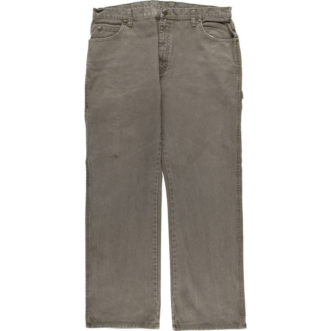 Dickies Duck Painter Pants Men's W36 cotton Khaki type sage green Vintage Second Hand