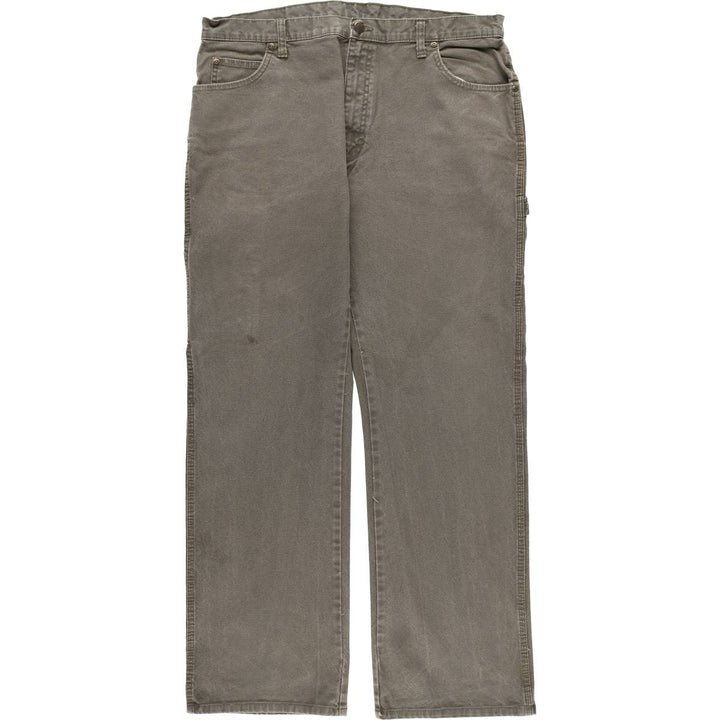 Dickies Duck Painter Pants Men's W36 cotton Khaki type sage green Vintage Second Hand