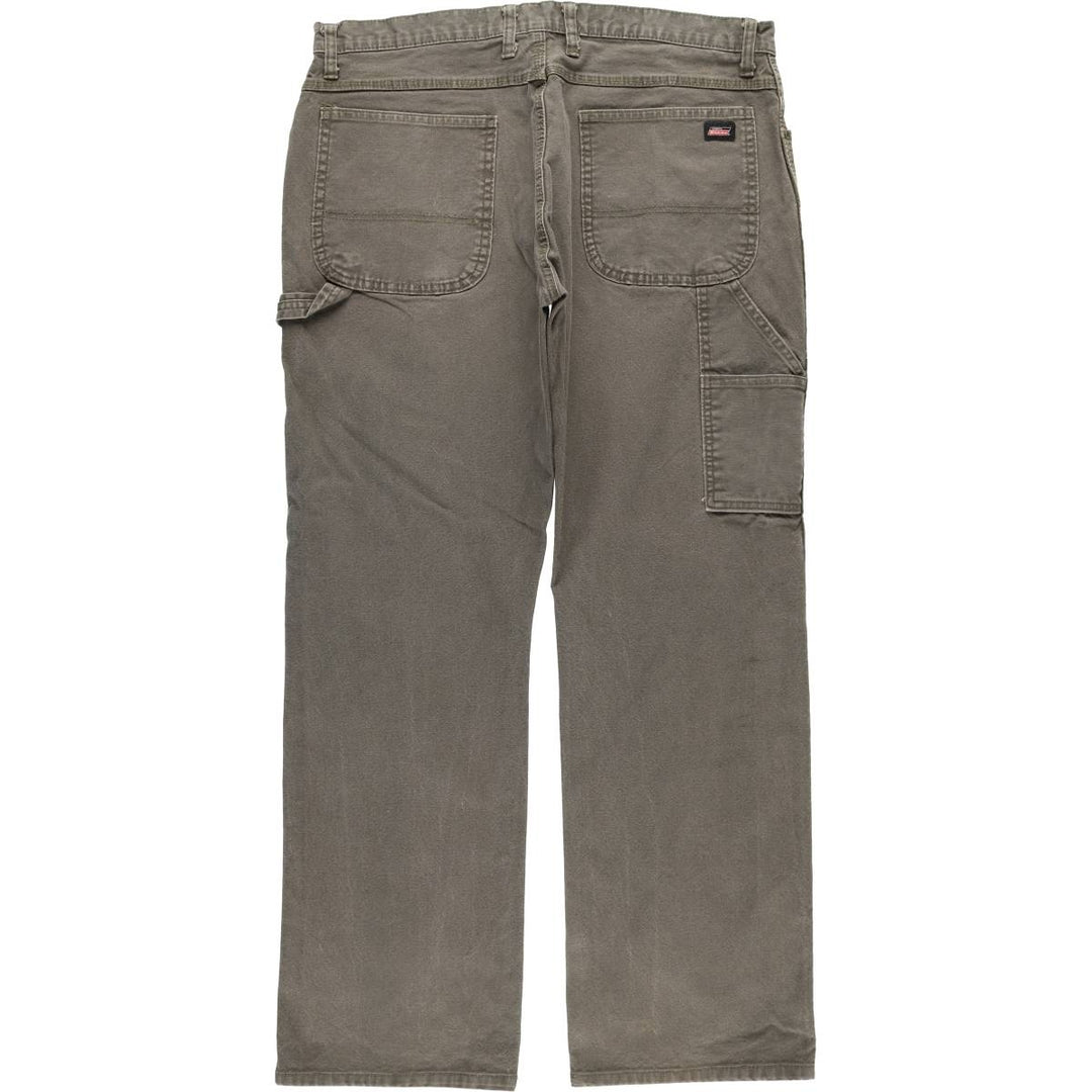 Dickies Duck Painter Pants Men's W36 cotton Khaki type sage green Vintage Second Hand