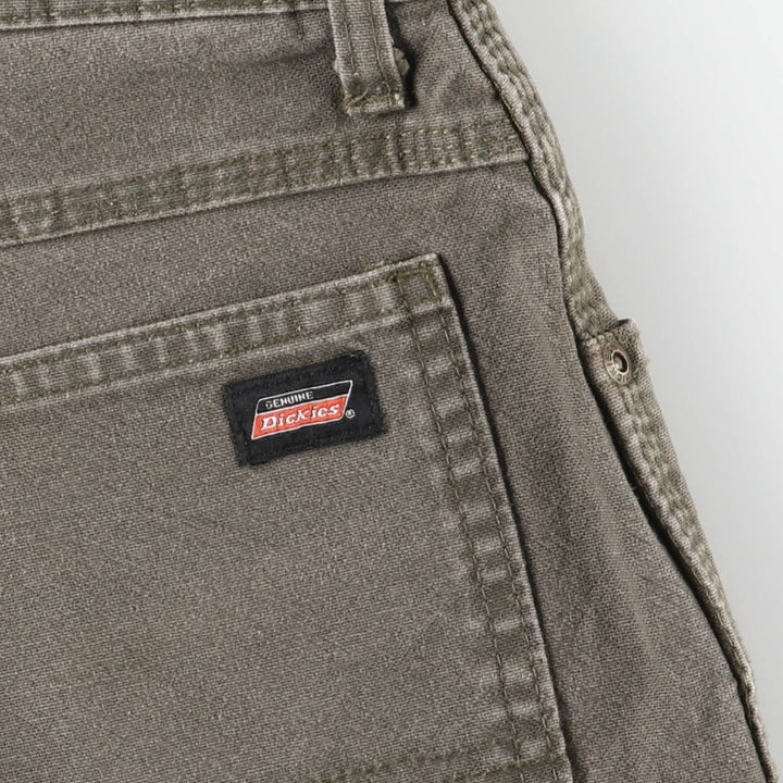 Dickies Duck Painter Pants Men's W36 cotton Khaki type sage green Vintage Second Hand