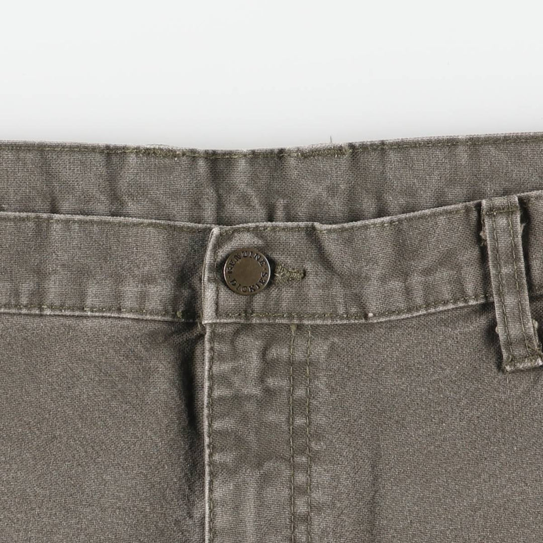 Dickies Duck Painter Pants Men's W36 cotton Khaki type sage green Vintage Second Hand