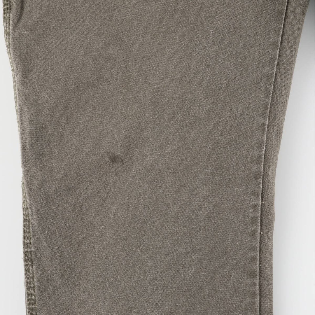 Dickies Duck Painter Pants Men's W36 cotton Khaki type sage green Vintage Second Hand
