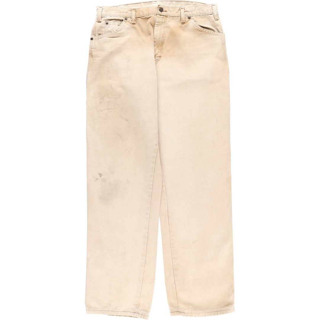 Dickies Duck Painter Pants Men's W36 cotton Beige type Vintage Second Hand