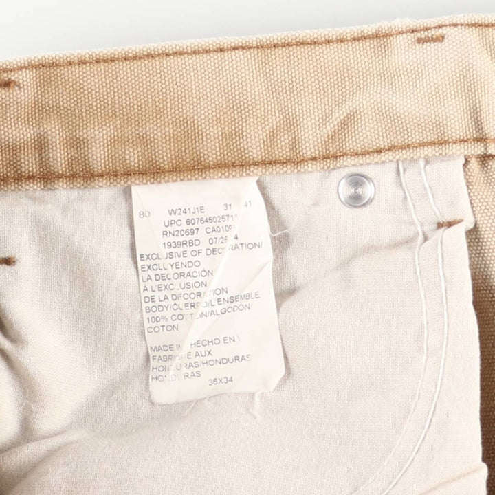 Dickies Duck Painter Pants Men's W36 cotton Beige type Vintage Second Hand