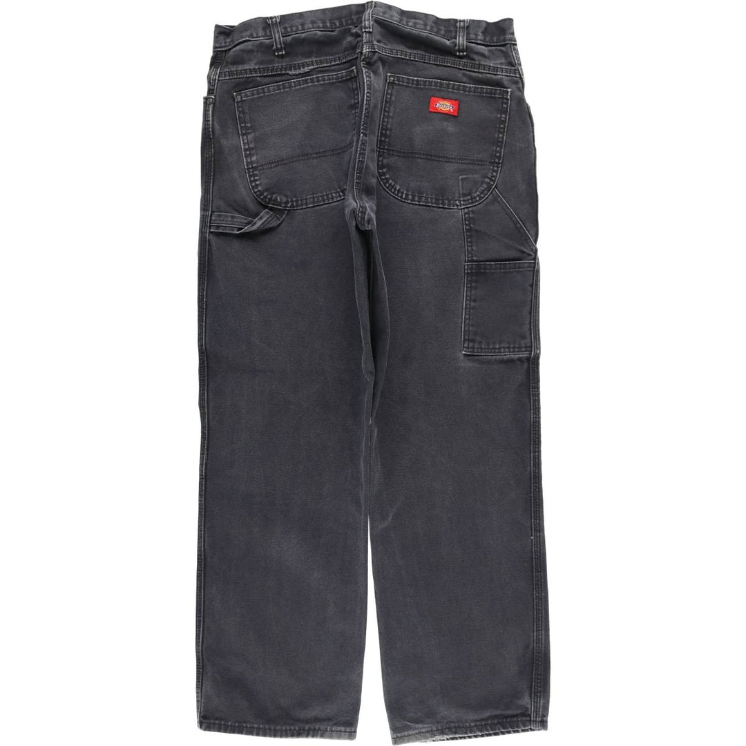 Dickies Duck Painter Pants Men's W36 cotton black type Vintage Second Hand
