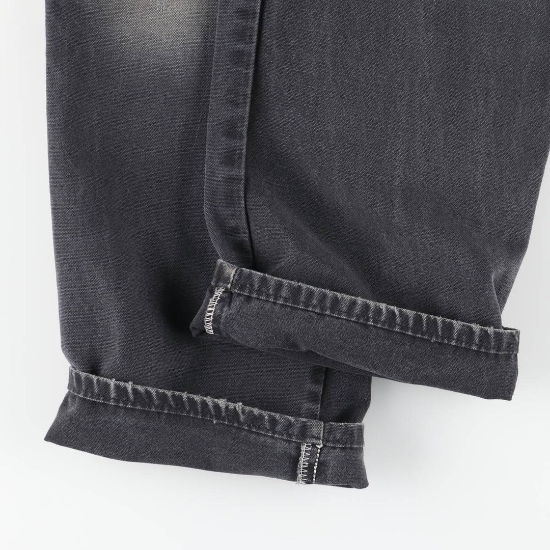 Dickies Duck Painter Pants Men's W36 cotton black type Vintage Second Hand