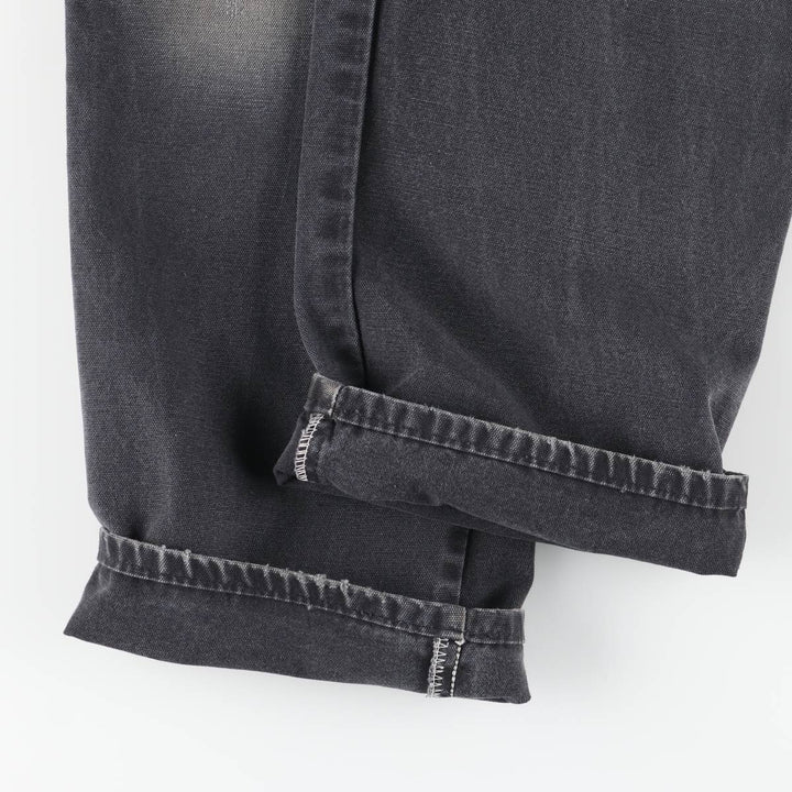 Dickies Duck Painter Pants Men's W36 cotton black type Vintage Second Hand