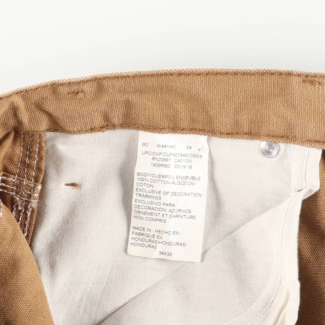 Dickies Duck Painter Pants Men's W37 cotton brown type Vintage Second Hand