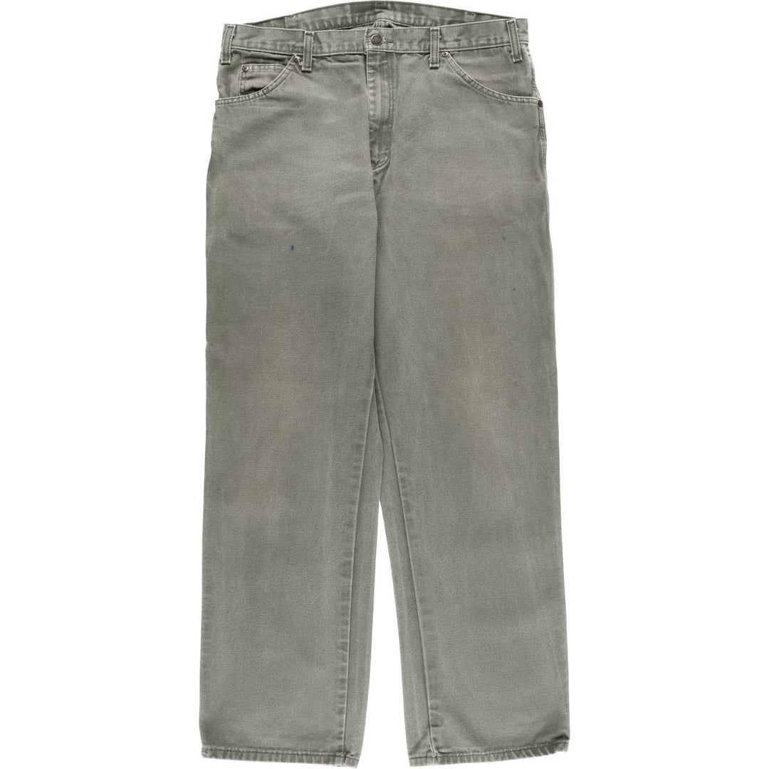 Dickies Duck Painter Pants Men's W36 cotton gray type Vintage Second Hand