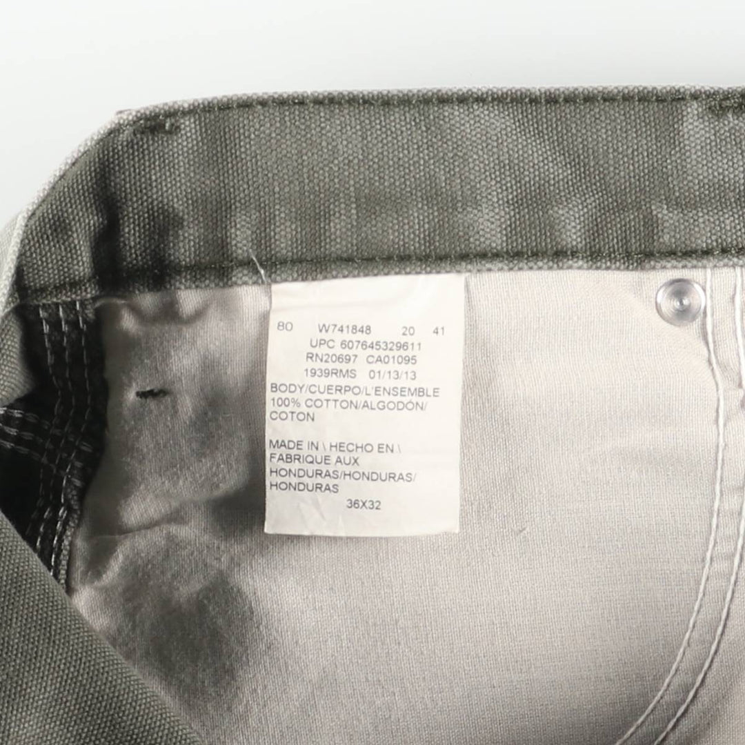 Dickies Duck Painter Pants Men's W36 cotton gray type Vintage Second Hand