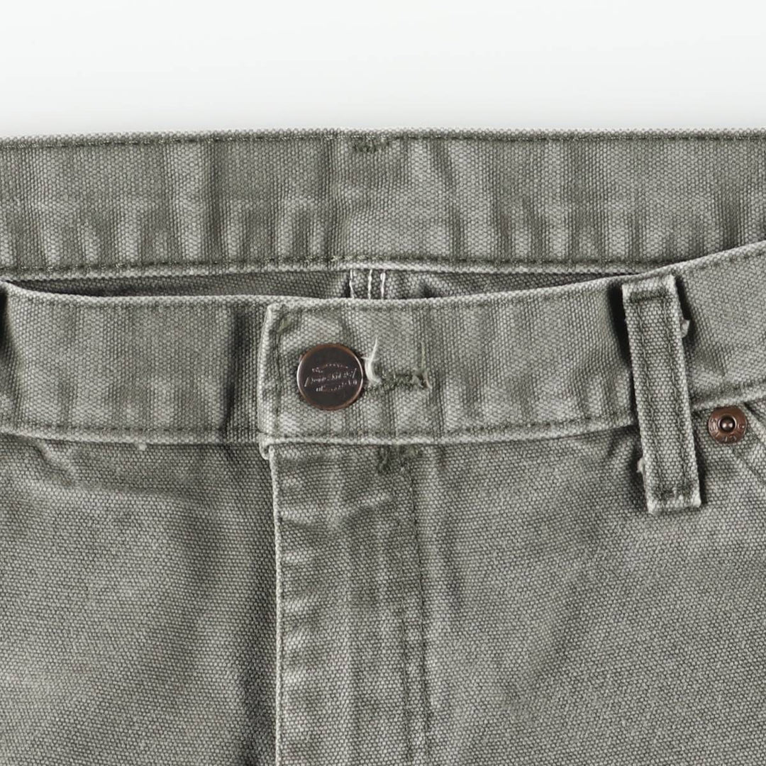 Dickies Duck Painter Pants Men's W36 cotton gray type Vintage Second Hand