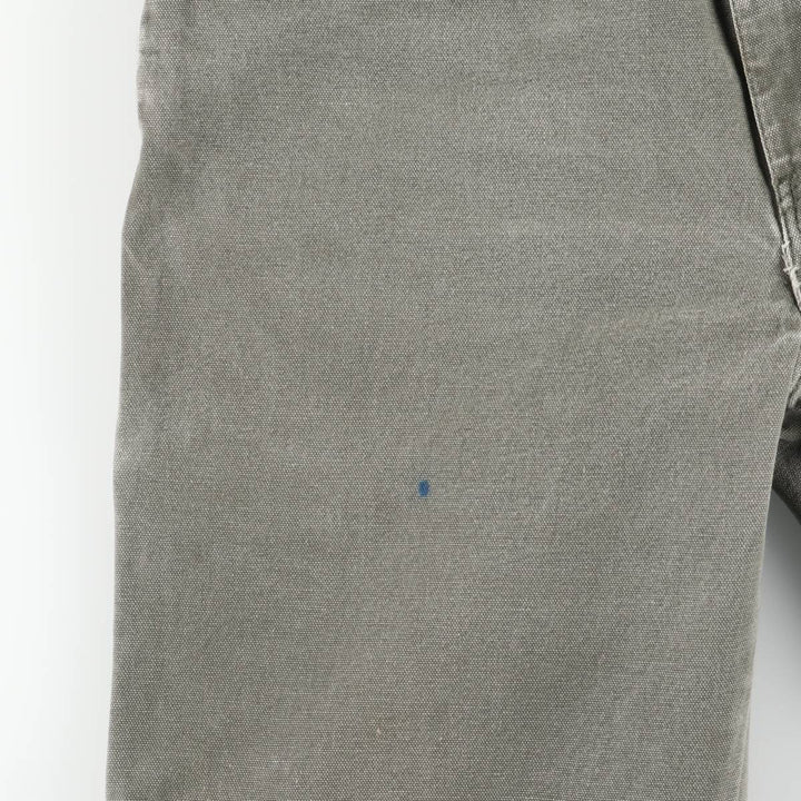 Dickies Duck Painter Pants Men's W36 cotton gray type Vintage Second Hand