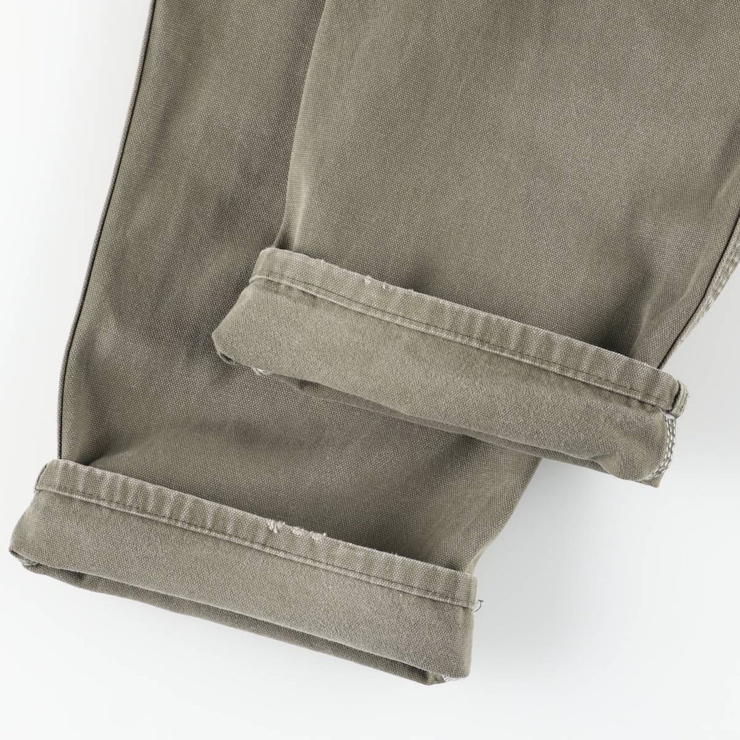 Dickies Painted Duck Painter Pants for Men, W34 equivalent unclear Khaki type sage green Vintage Second Hand