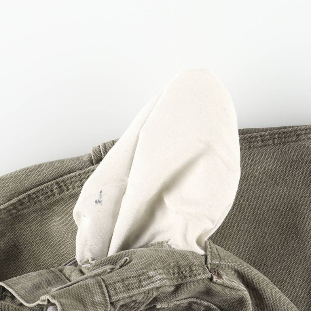 Dickies Painted Duck Painter Pants for Men, W34 equivalent unclear Khaki type sage green Vintage Second Hand