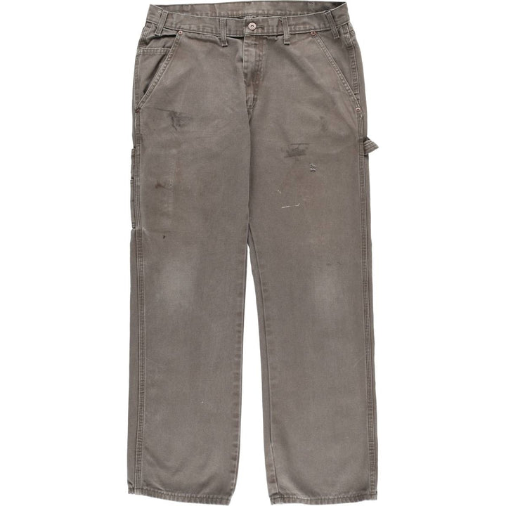 Dickies Relaxed Duck Painter Pants, Men's, Size 36 cotton Khaki type sage green Vintage Second Hand