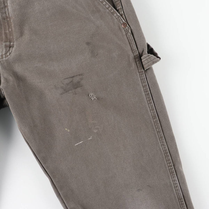 Dickies Relaxed Duck Painter Pants, Men's, Size 36 cotton Khaki type sage green Vintage Second Hand