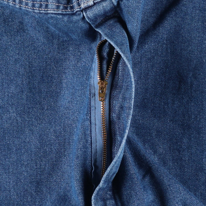Dickies denim overalls for men, equivalent to W39 cotton blue type Vintage Second Hand