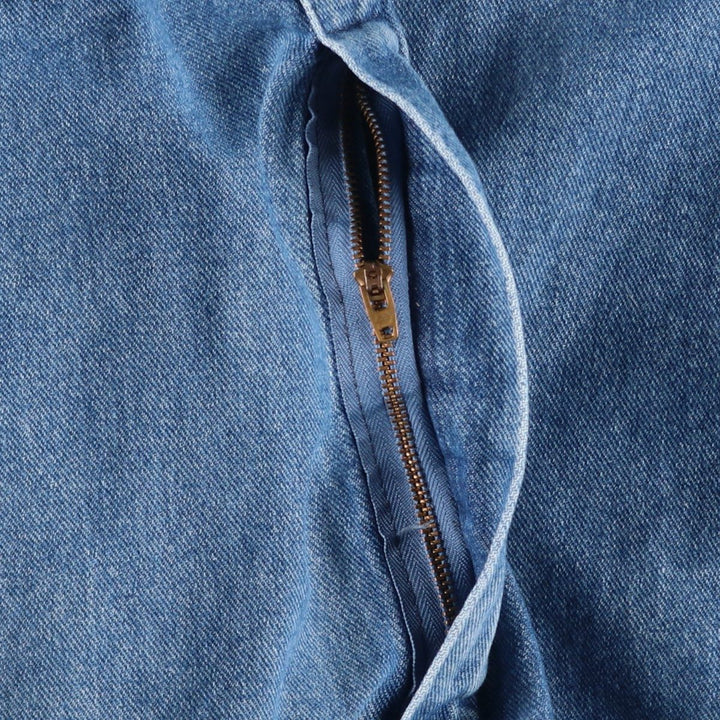 Dickies denim overalls for men, equivalent to W35 cotton blue type Vintage Second Hand