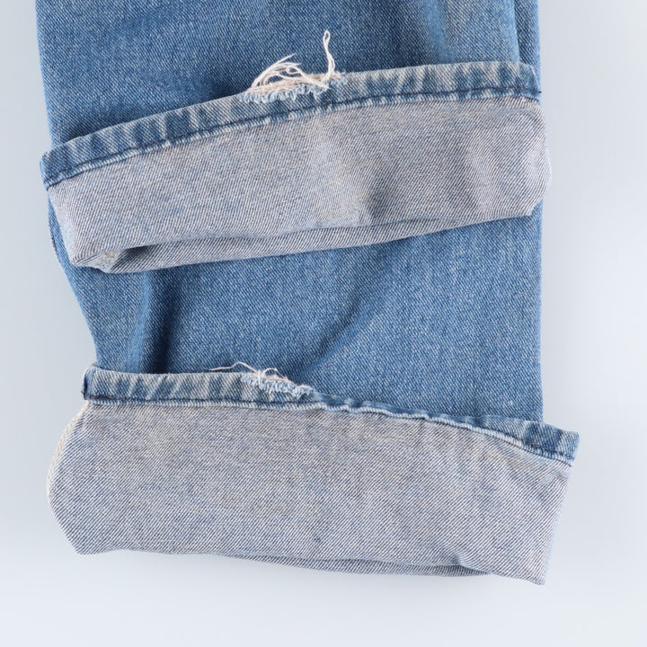Dickies denim overalls for men, equivalent to W35 cotton blue type Vintage Second Hand