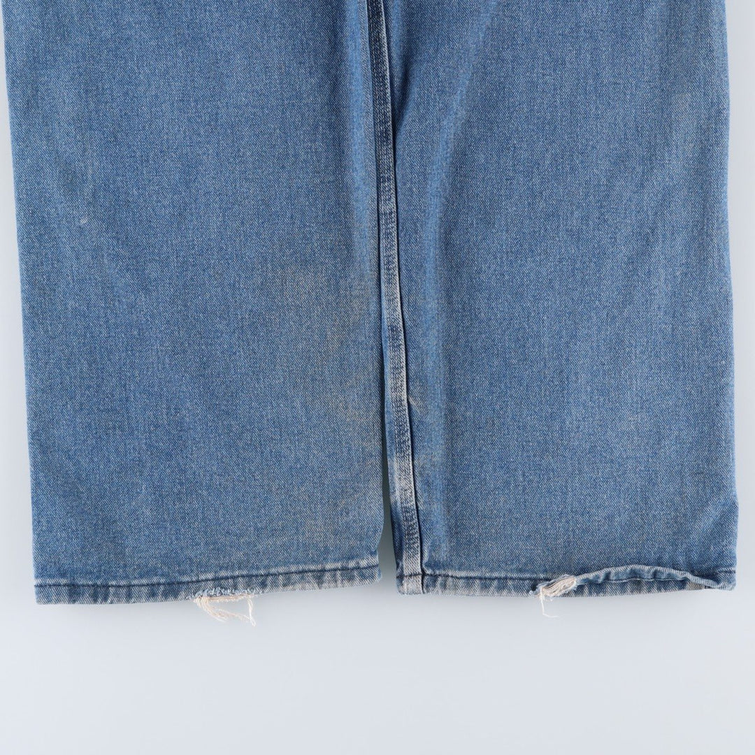 Dickies denim overalls for men, equivalent to W35 cotton blue type Vintage Second Hand