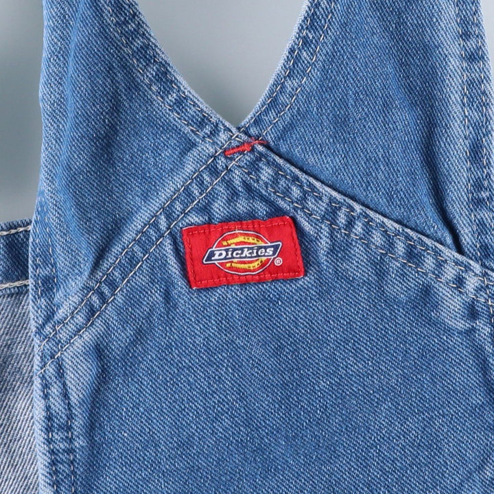 Dickies denim overalls for men, equivalent to W39 cotton blue type Vintage Second Hand