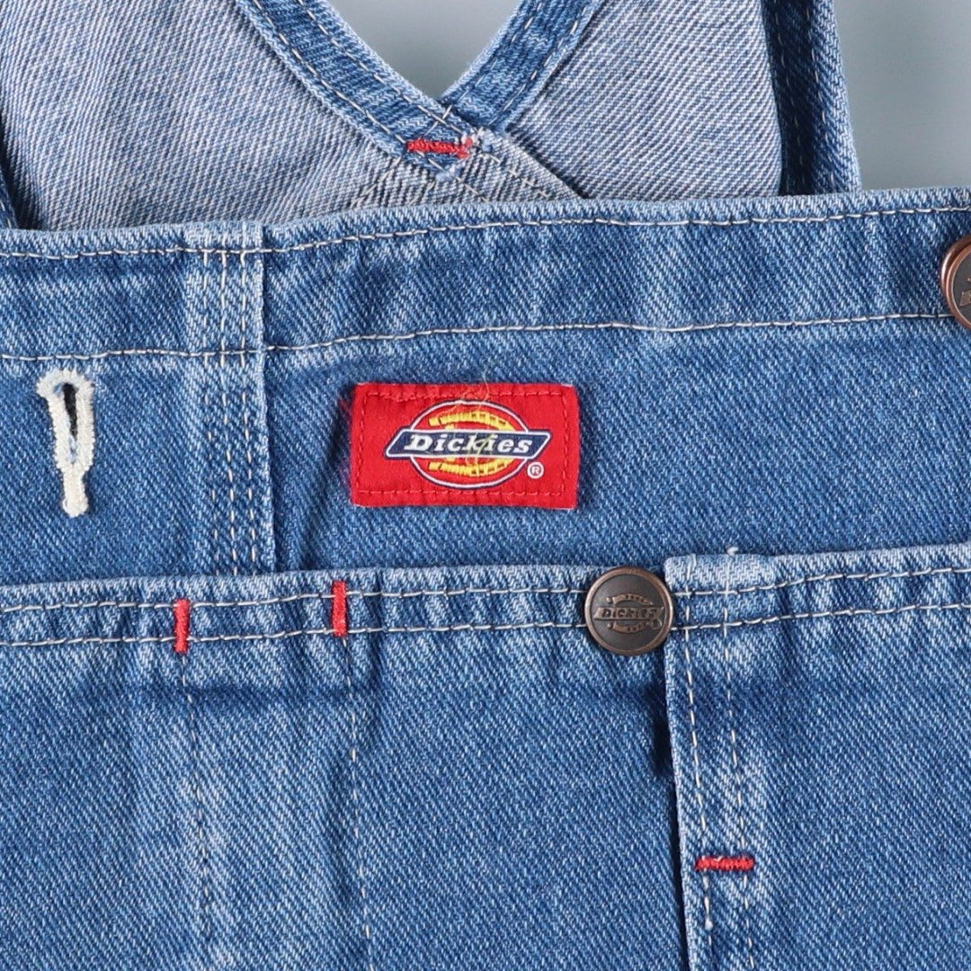 Dickies denim overalls for men, equivalent to W39 cotton blue type Vintage Second Hand