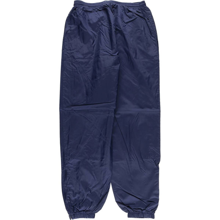 Vintage 90s-00'S Adidas nylon pants, crinkle pants, men's size L Nylon navy blue type Vintage Second Hand
