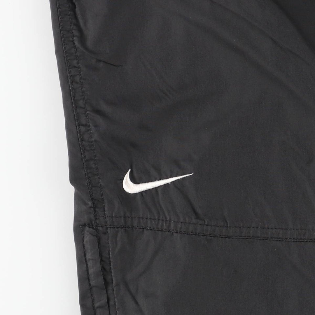 90'S Nike Nylon Pants, Shaka Shaka Pants, Men's M Size, Vintage Nylon black type Vintage Second Hand
