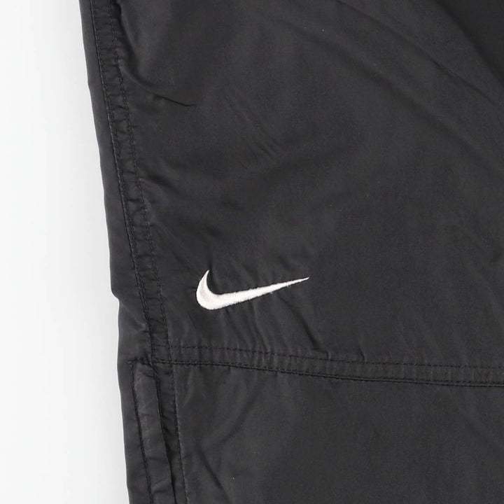90'S Nike Nylon Pants, Shaka Shaka Pants, Men's M Size, Vintage Nylon black type Vintage Second Hand