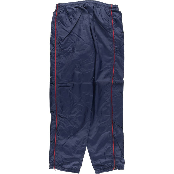 90'S Nike Nylon Shaka Shaka Pants, Men's Size L, Vintage Nylon navy blue type Vintage Second Hand