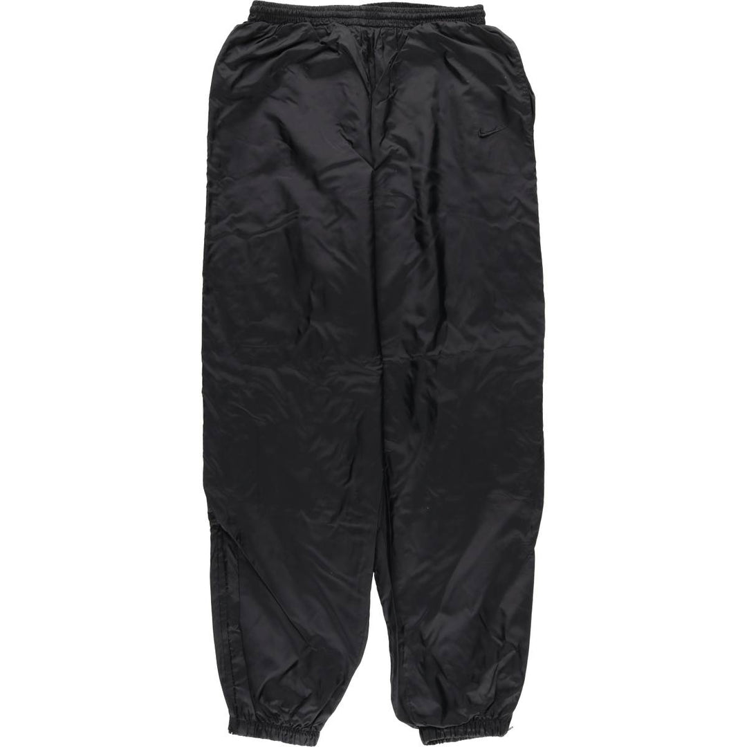 90'S Nike Nylon Pants, Shaka Shaka Pants, Men's XL Size, Vintage Nylon black type Vintage Second Hand