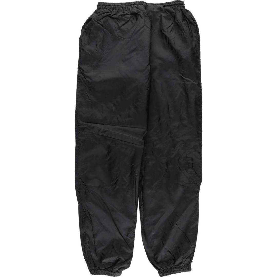 90'S Nike Nylon Pants, Shaka Shaka Pants, Men's XL Size, Vintage Nylon black type Vintage Second Hand